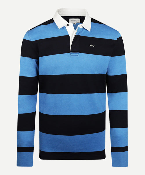 Rugby Jersey Big Stripes | Royal Blue