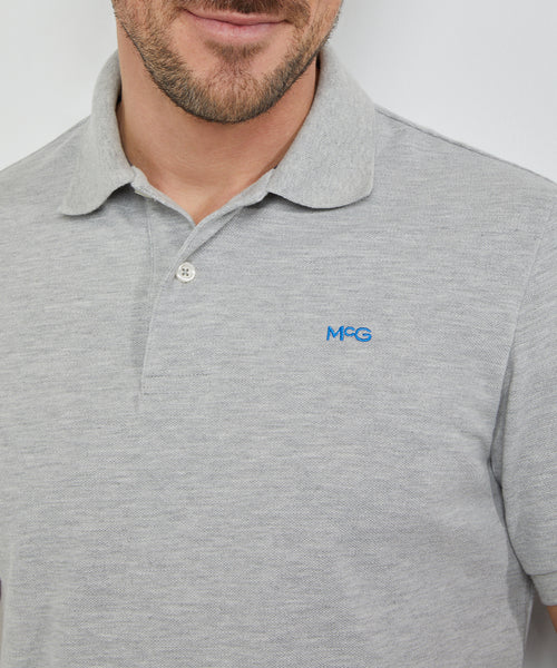 Classic Polo Regular Fit | Medium Grey Melange
