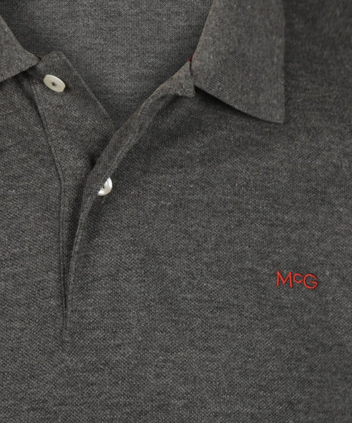 Classic Polo Regular Fit | Dark Grey Melange