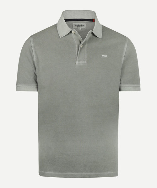 Polo Pique Garment Dyed | Ice Green