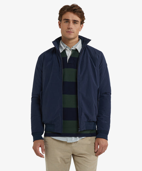 Classic Bomber Jacket | Navy