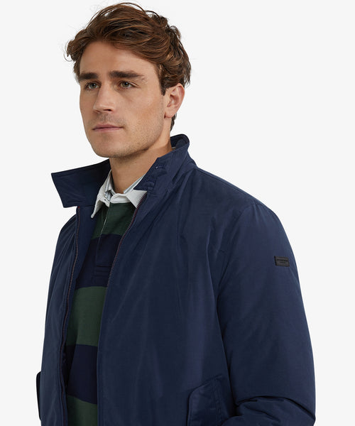 Classic Bomber Jacket | Navy