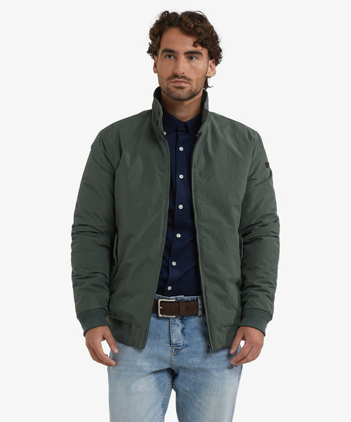 Classic Bomber Jacket | Dark Olive