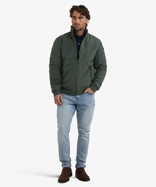 Classic Bomber Jacket | Dark Olive