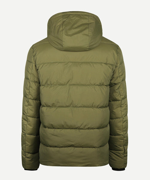 Hooded Bomber Jas | Moss Green