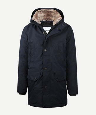 Parka Coat | Navy