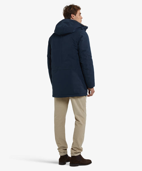 Parka Coat | Navy