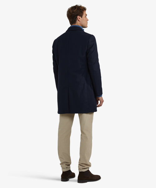 Overcoat Wool | Navy