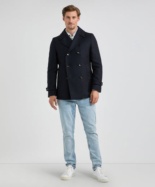Peacoat Wol | Navy