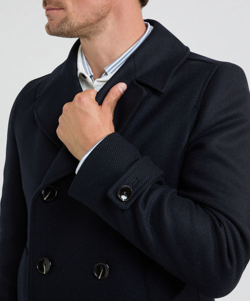 Peacoat Wol | Navy