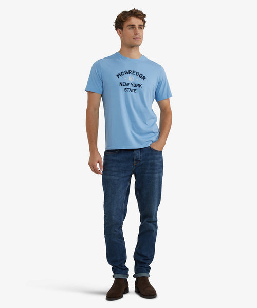 T-shirt NY | Worker Blue