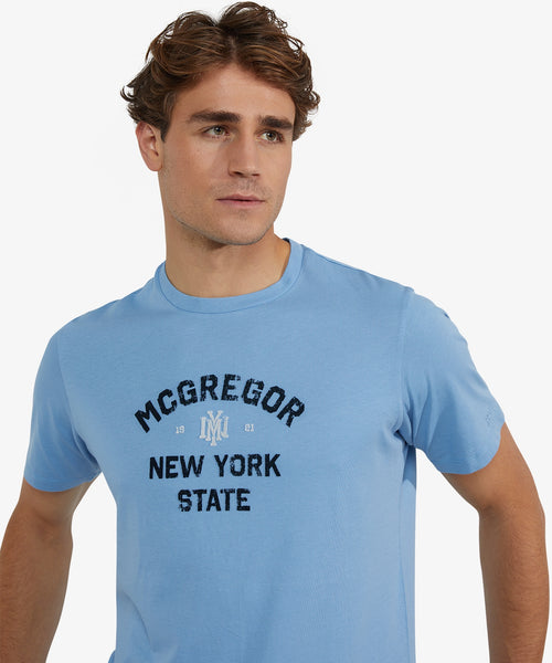 T-shirt NY | Worker Blue