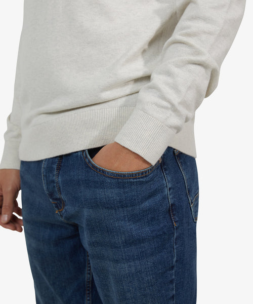 Turtleneck Cotton Merino Wool | Off White