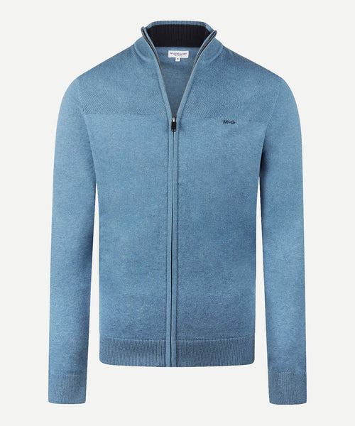 Ritsvest Katoen Merinowol | Worker Blue