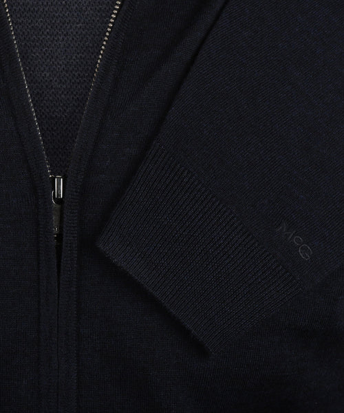 Ritsvest Luxe Merinowol | Navy