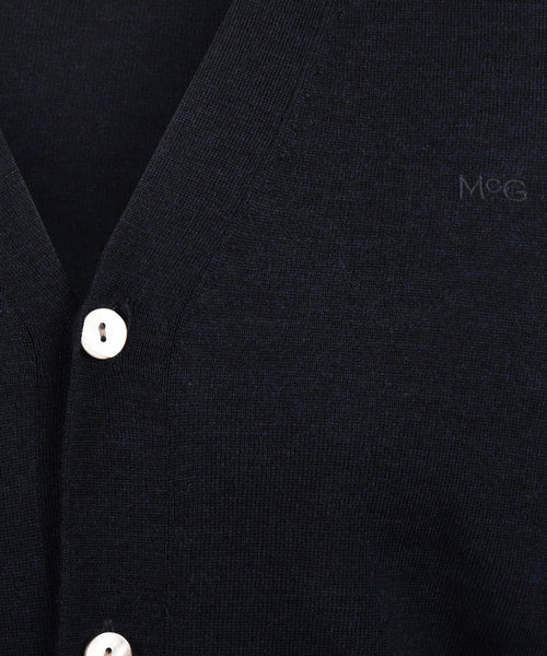 Vest Klassiek Luxe Merinowol | Navy