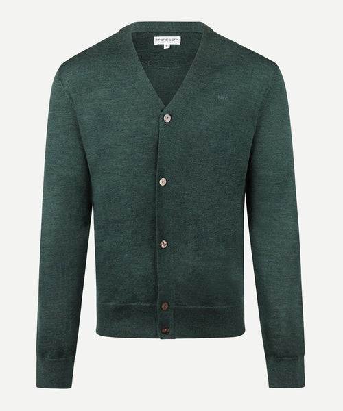 Vest Klassiek Luxe Merinowol | Winter Sage