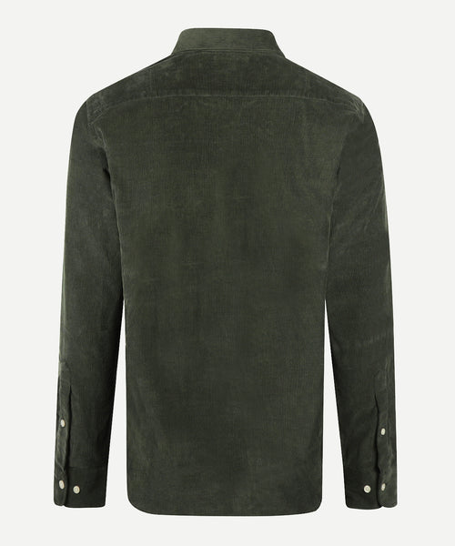 Corduroy Shirt | Dark Olive