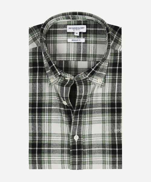 Overhemd Flanel Ruit | Winter Sage
