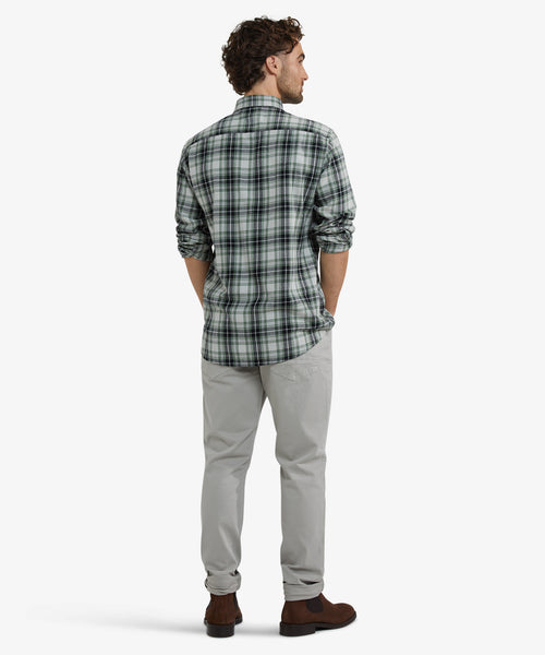 Flannel Shirt Check | Winter Sage