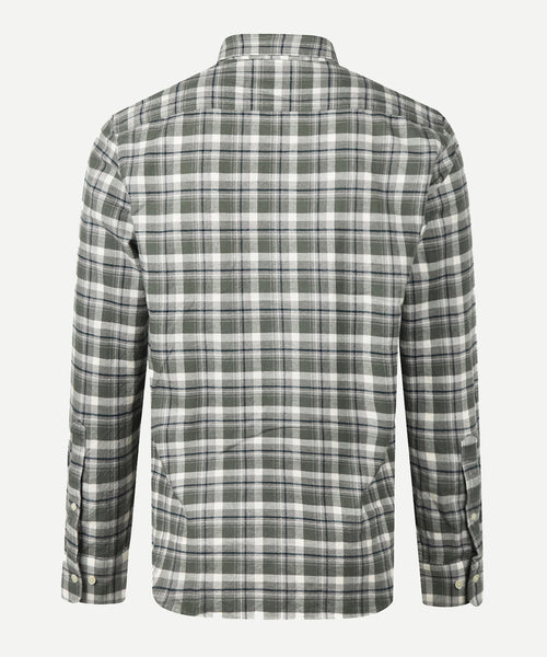 Flannel Shirt Check | Winter Sage