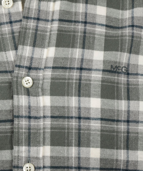 Flannel Shirt Check | Winter Sage