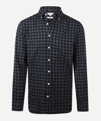 Flannel Shirt Check | Navy