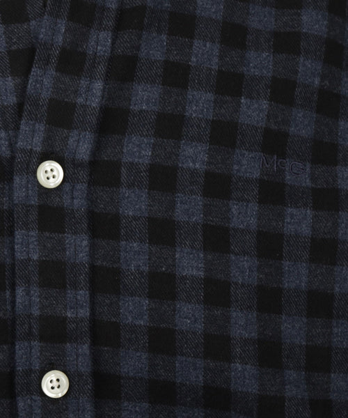 Overhemd Flanel Ruit | Navy