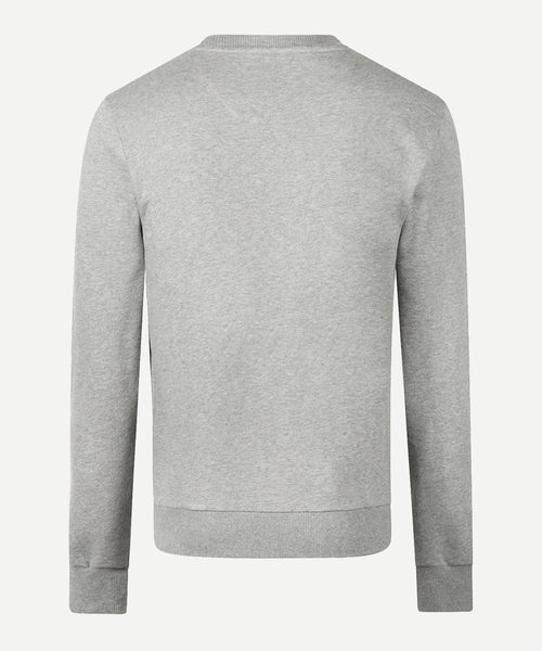 Sweatshirt Graphic Ronde Hals | Medium Grey Melange