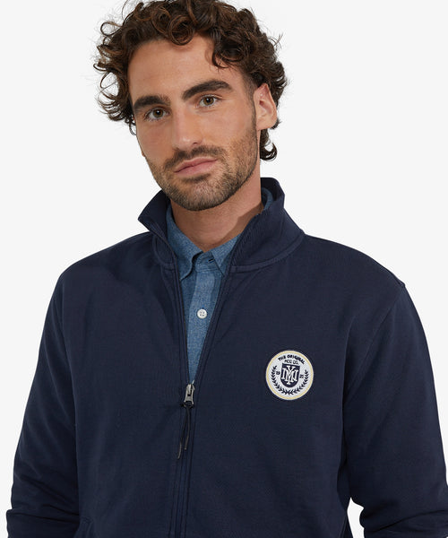 Zip-up vest | Navy