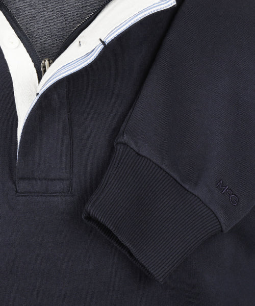 Sweatshirt Half-Zip | Navy