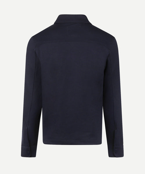 Piqué Jacket | Navy