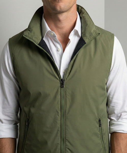 Super Light Weight Bodywarmer | Light Olive