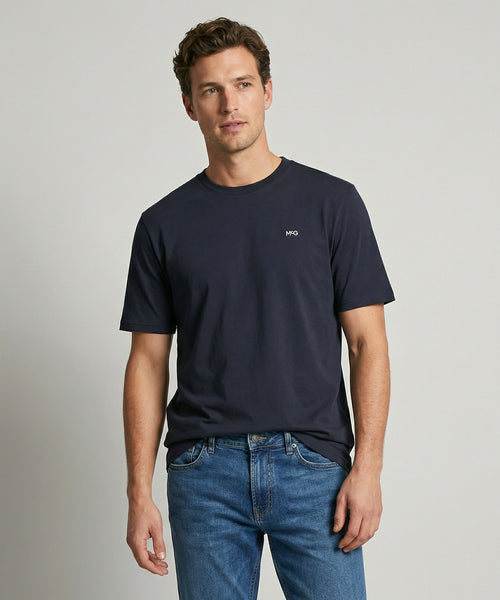 Essential MCG Embr T-Shirt | Navy
