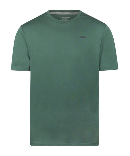 Essential MCG Embr T-Shirt | Dark Green