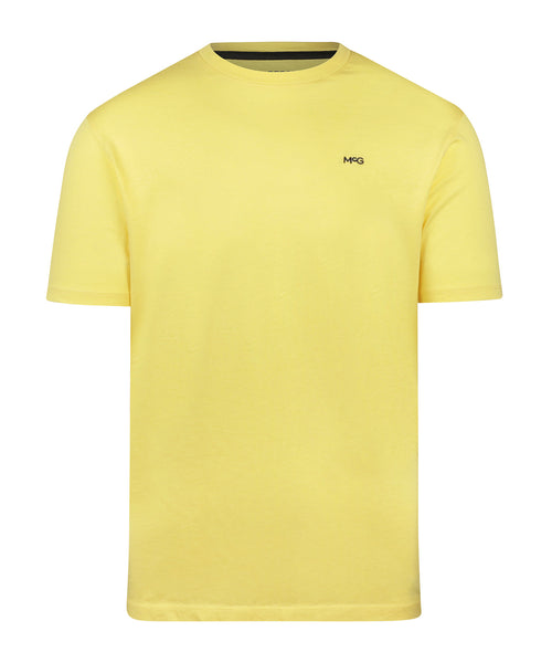 Essential MCG Embr T-Shirt | Light Yellow