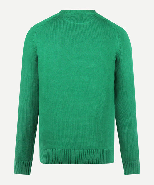 Trui Katoen Ronde Hals | Green