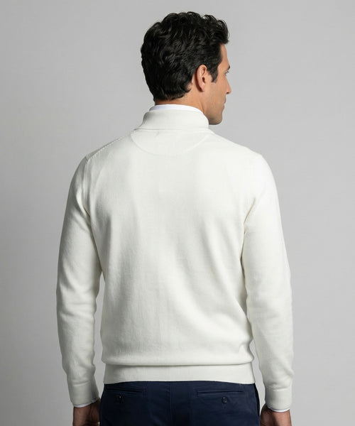 Half-Zip Sweater Cotton Cashmere | Kit