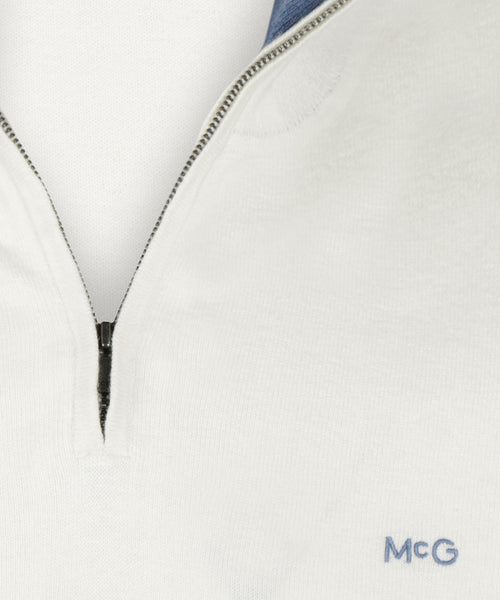 Trui Half-Zip Katoen Cashmere | Kit