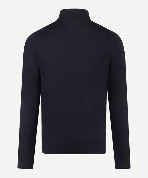 Ritsvest Katoen Cashmere | Navy