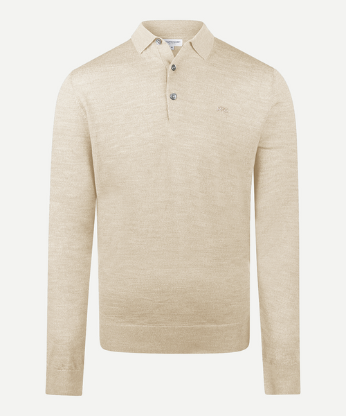 Polo Sweater Merino Wool | Kit