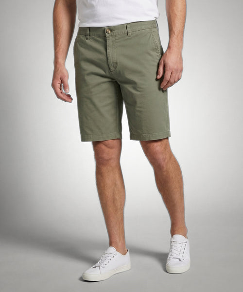 Poplin Shorts | Light Olive