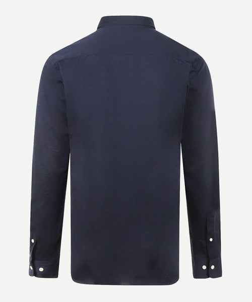 Overhemd Stretch Piqué | Navy