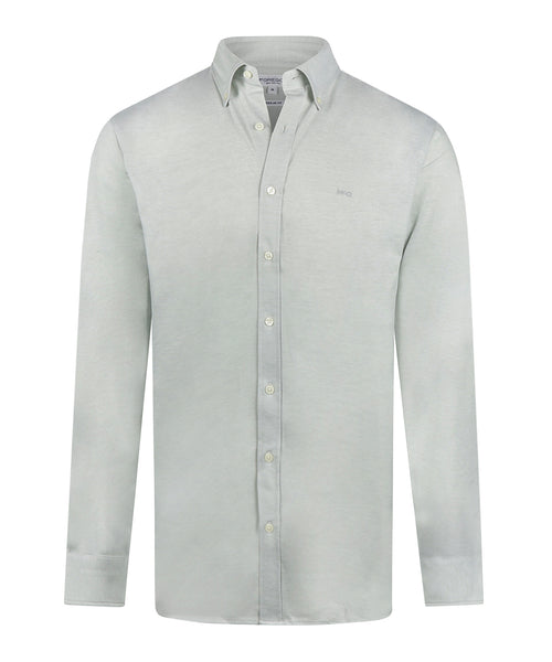 Stretch Piqué Shirt | Light Olive
