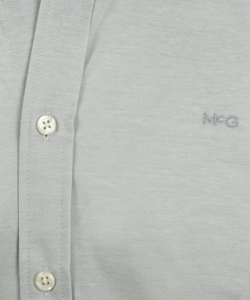 Overhemd Stretch Piqué | Light Olive