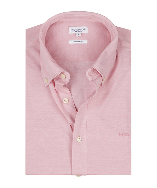 Shirt Stretch Piqué | Light Pink