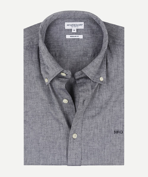 Shirt Cotton Linen | Navy