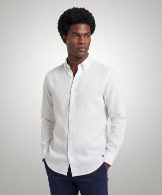 Shirt Cotton Linen | White