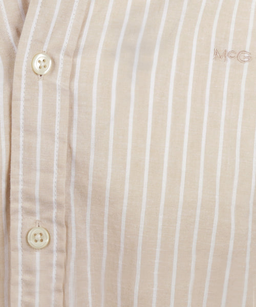 Overhemd Katoen Linnen Streep | Kit