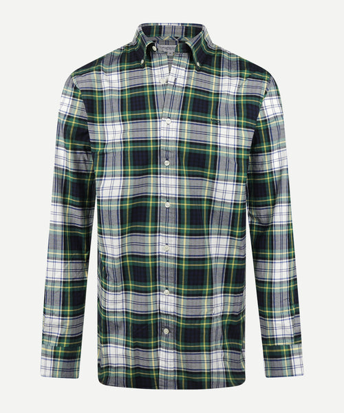 Oxford Check Shirt | Navy